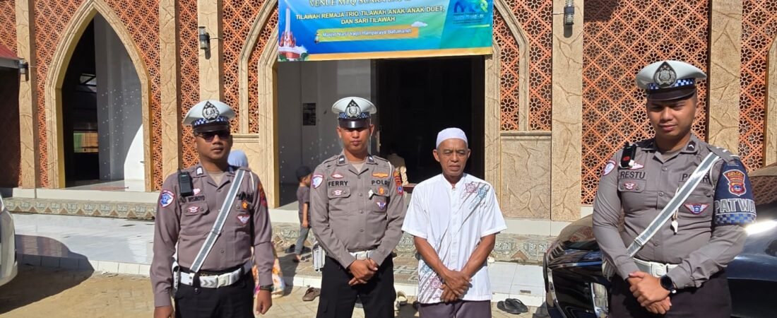 SATLANTAS POLRES BALANGAN HADIR MENGAMANKAN MTQ SUARA EMAS IX — SUASANA RELIGIUS, PENUH KEHIDUPAN, DAN DILIPUTI SEMANGAT PERSAUDARAAN