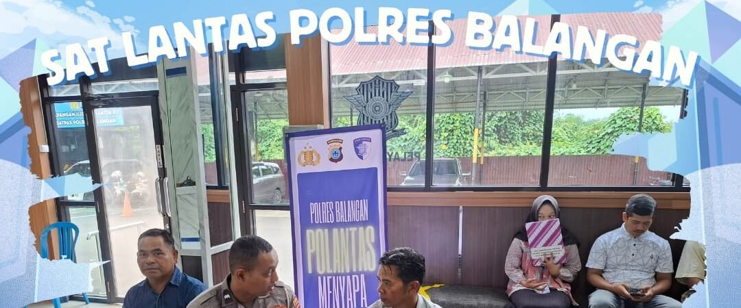 POLANTAS MENYAPA, SATLANTAS POLRES BALANGAN EDUKASI MASYARAKAT BIDANG REGIDENT