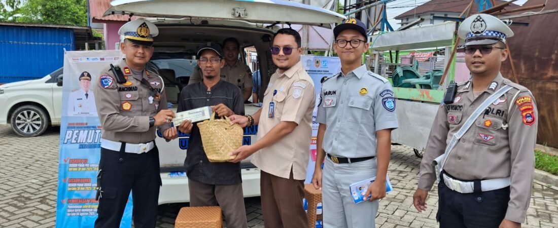 SAT LANTAS POLRES BALANGAN GELAR SOSIALISASI PEMUTIHAN PAJAK KENDARAAN: WUJUD PELAYANAN PRESISI UNTUK MASYARAKAT BANUA