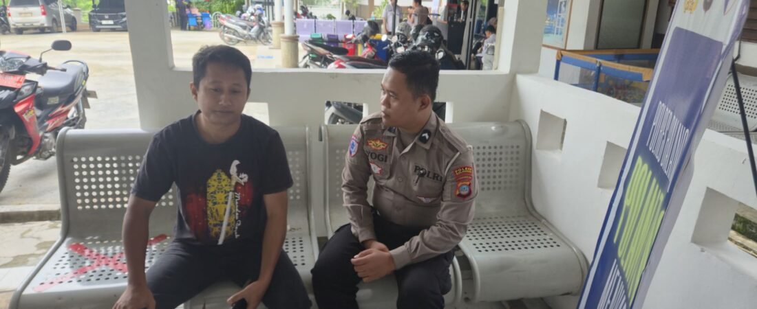 POLANTAS MENYAPA: BIDANG REGIDENT POLRES BALANGAN PERKUAT PELAYANAN PRIMA HARI INI