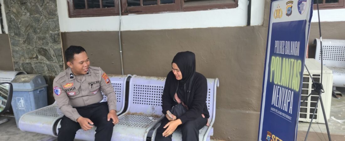 Polantas Balangan Tingkatkan Pelayanan Publik Lewat Program “Polantas Menyapa” di Bidang Regident