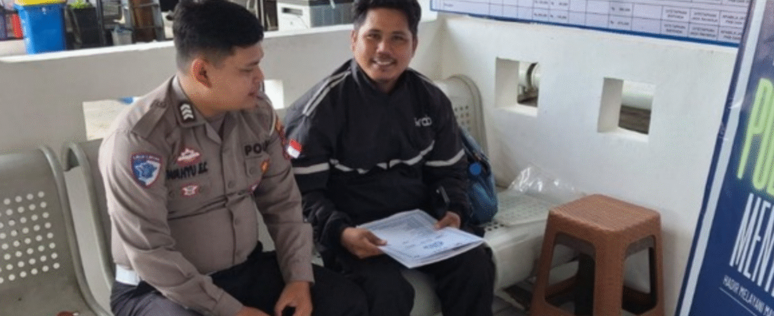 Sat Lantas Polres Balangan Gelar “Polantas Menyapa” di Bidang Regident