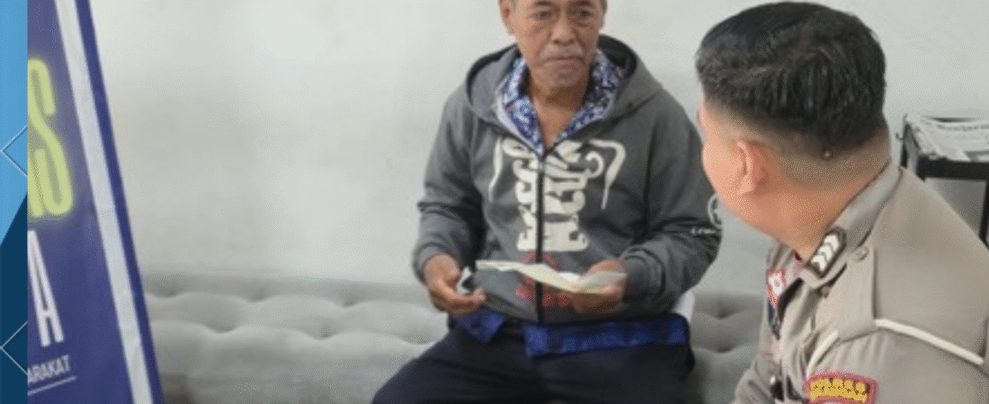 Polantas Menyapa Wajib Pajak di Samsat Bparingin