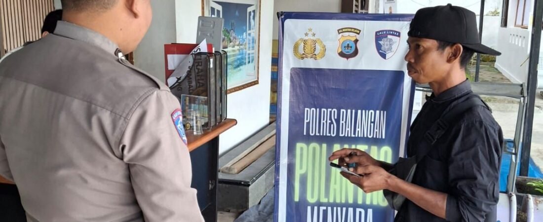 Polantas Polres Balangan Gelar Kegiatan “Polantas Menyapa” di Bidang Regident