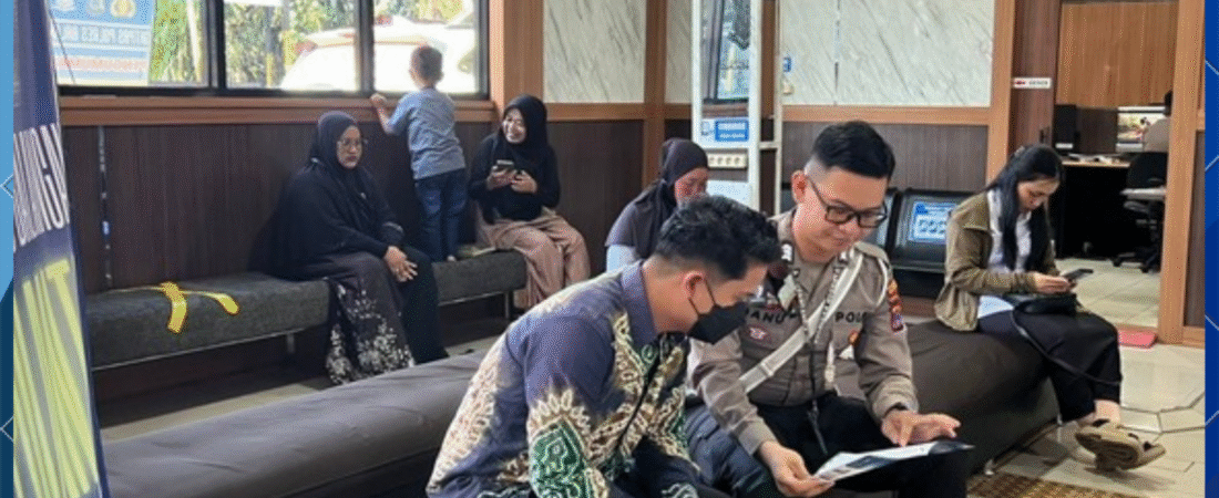 Sat Lantas Polres Balangan Gelar Kegiatan “Polantas Menyapa” di Bidang Regident