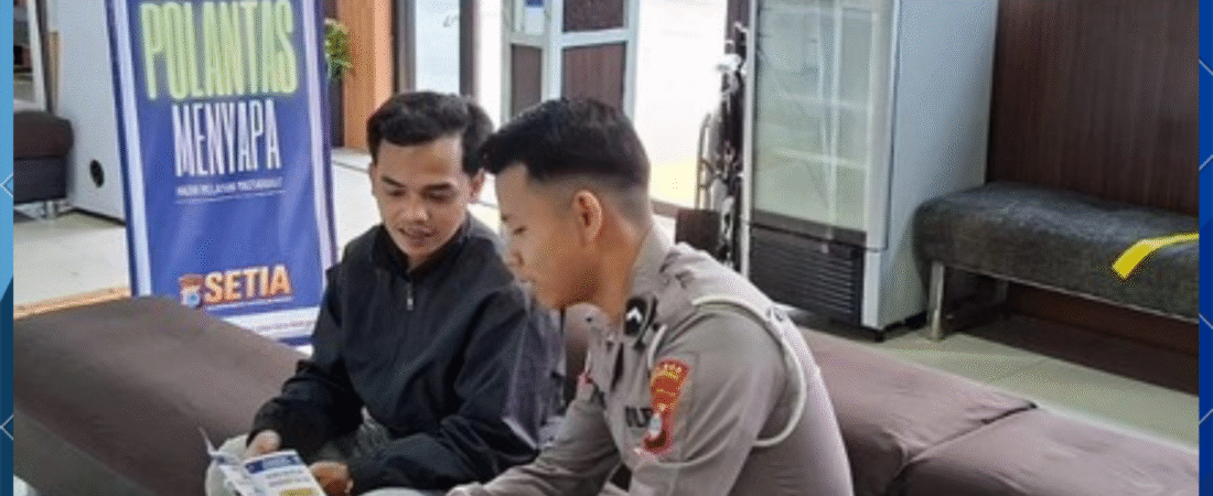 Sat Lantas Polres Balangan Gelar “Polantas Menyapa” di Bidang Regident