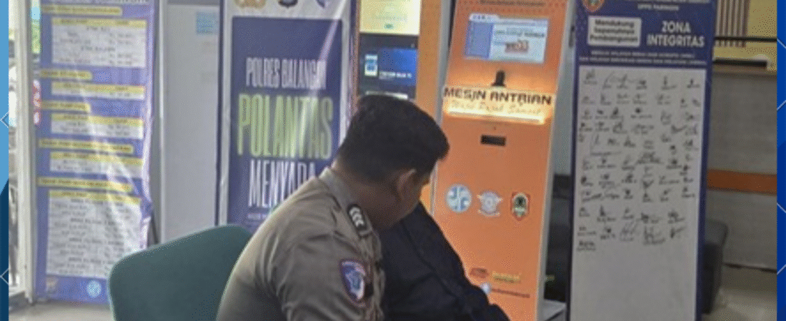 Sat Lantas Polres Balangan Gelar Polantas Menyapa Regident di Samsat Paringin