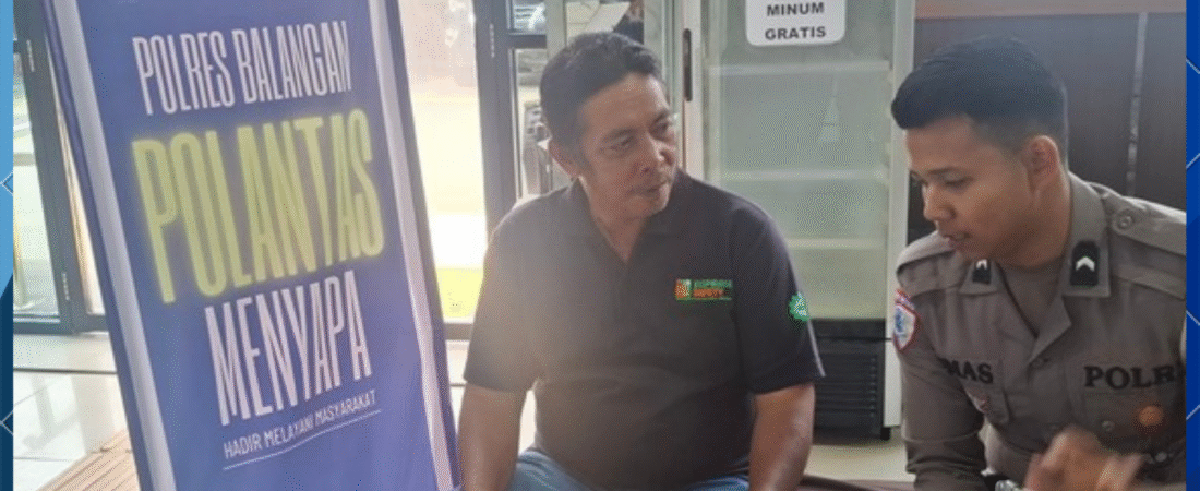 Sat Lantas Polres Balangan Gelar Kegiatan Polantas Menyapa di Satpas polres Balangan dan Samsat Paringin