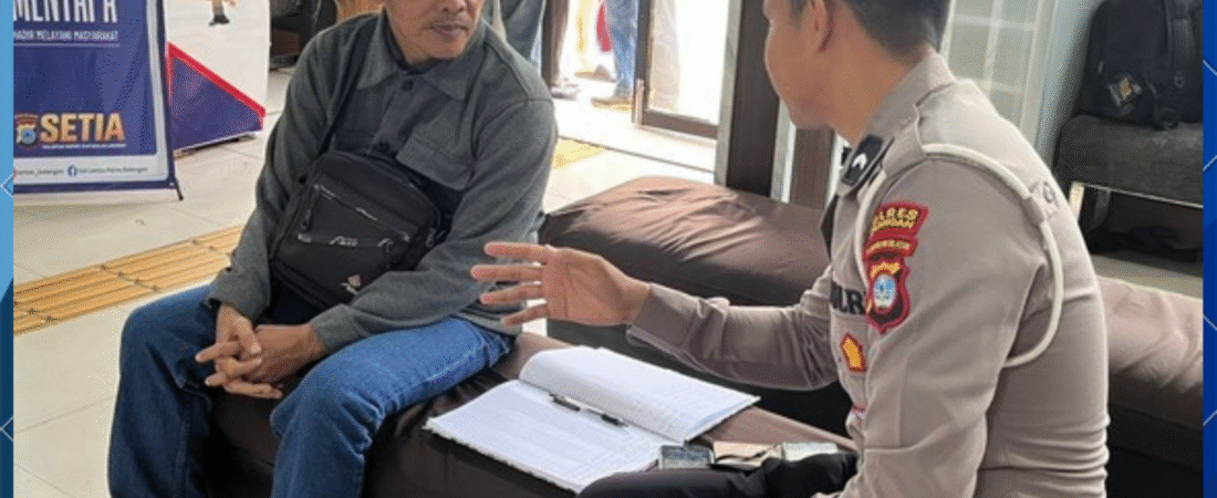 Sat Lantas Polres Balangan Gelar Kegiatan “Polantas Menyapa” di Bidang Regident