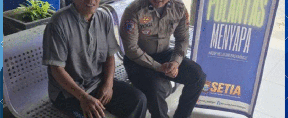 Sat Lantas Polres Balangan Gelar Kegiatan Polantas Menyapa di Bidang Regident