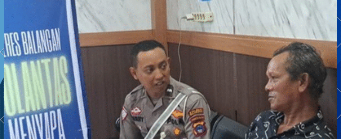 Sat Lantas Polres Balangan Gelar “Polantas Menyapa” di Bidang Regident