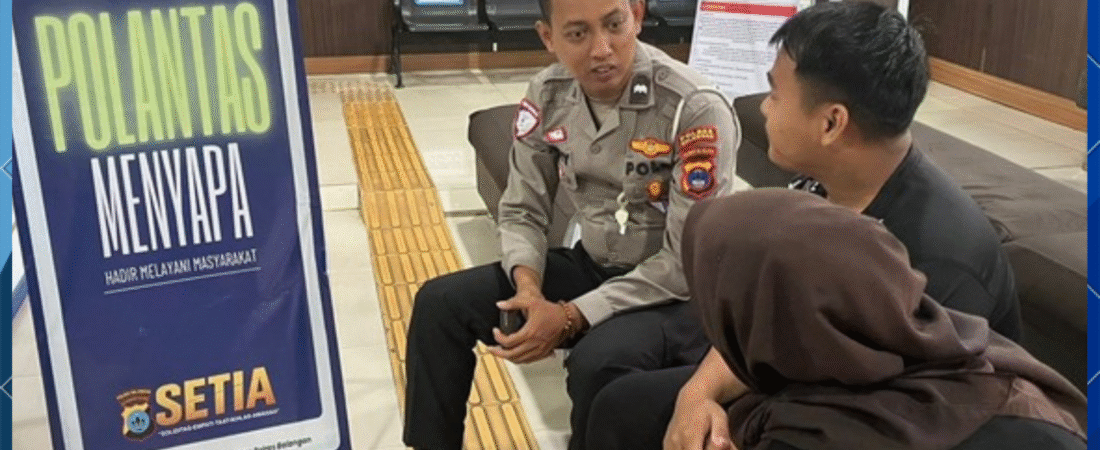 Sat Lantas Polres Balangan Gelar Kegiatan “Polantas Menyapa” di Samsat Paringin