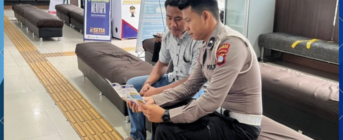 Sat Lantas Polres Balangan Gelar Polantas Menyapa di Samsat Paringin