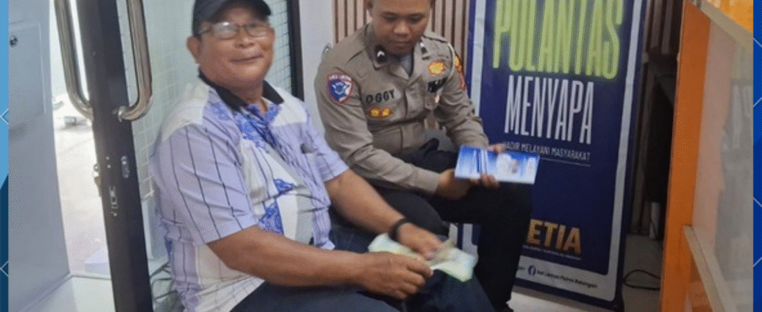 SAT LANTAS POLRES BALANGAN GELAR “POLANTAS MENYAPA” DI BIDANG REGIDENT