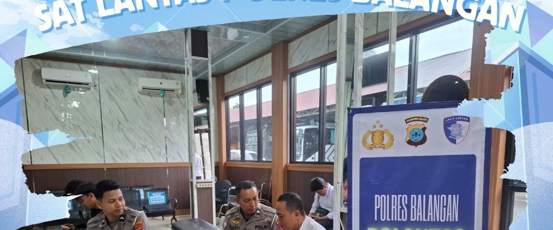 SAT LANTAS Polres Balangan GELAR “POLANTAS MENYAPA” DI BIDANG REGIDENT