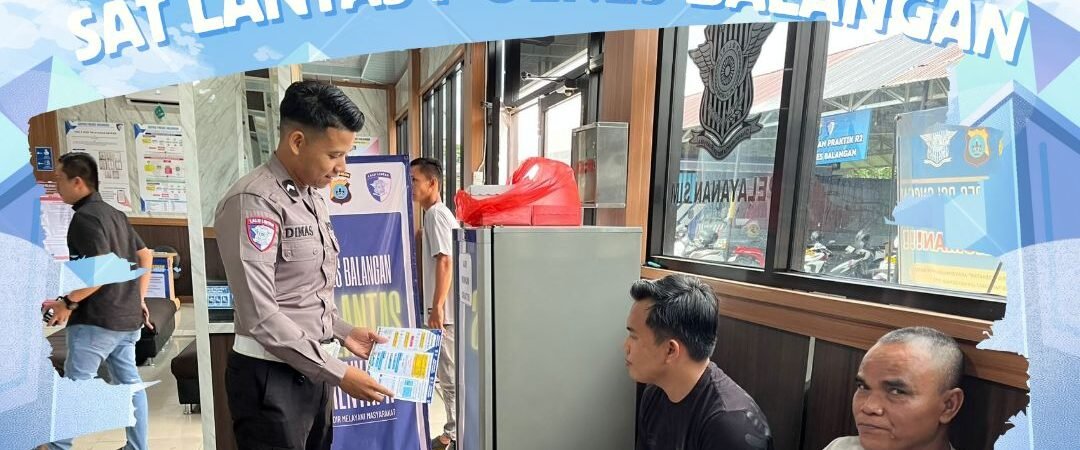 POLANTAS BALANGAN GELAR “POLANTAS MENYAPA” DI BIDANG REGIDENT