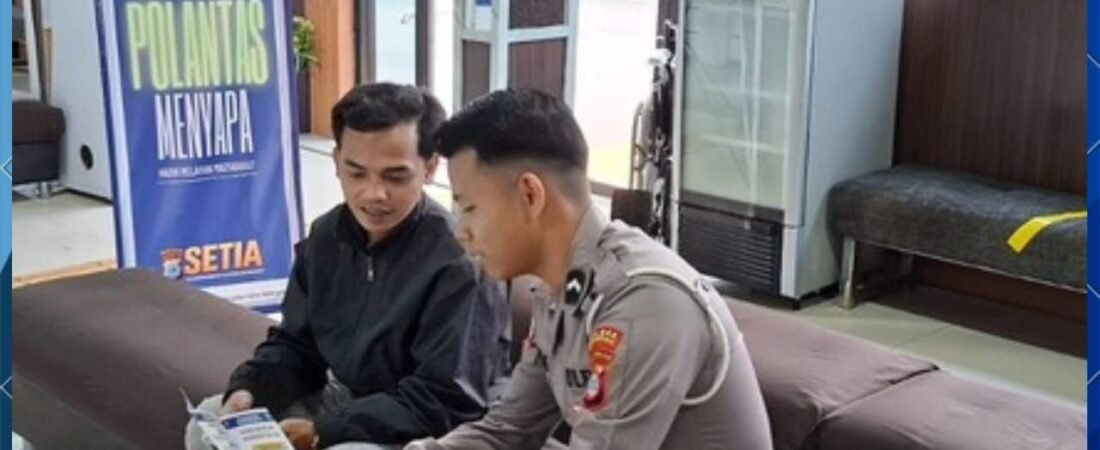 POLANTAS MENYAPA, SAT LANTAS POLRES BALANGAN HADIRKAN PELAYANAN REGIDENT YANG HUMANIS DAN EDUKATIF