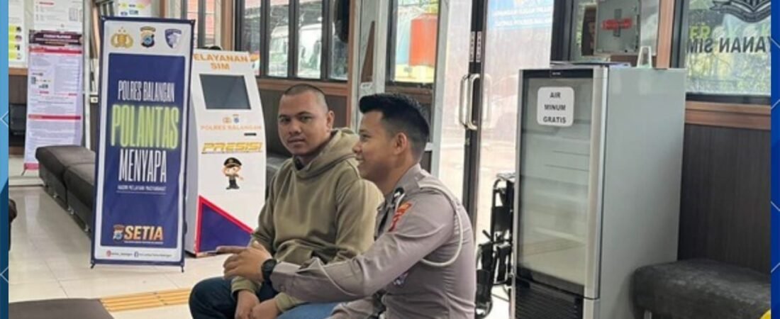 Polantas Menyapa, Sat Lantas Polres Balangan Tingkatkan Pelayanan dan Edukasi Regident