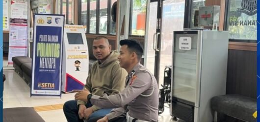 Polantas Menyapa, Sat Lantas Polres Balangan Tingkatkan Pelayanan dan Edukasi Regident
